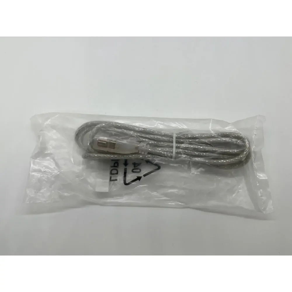 USB Male Female Cord Extender 2ft Silver Braided C620-370020-A New In Sealed Bag